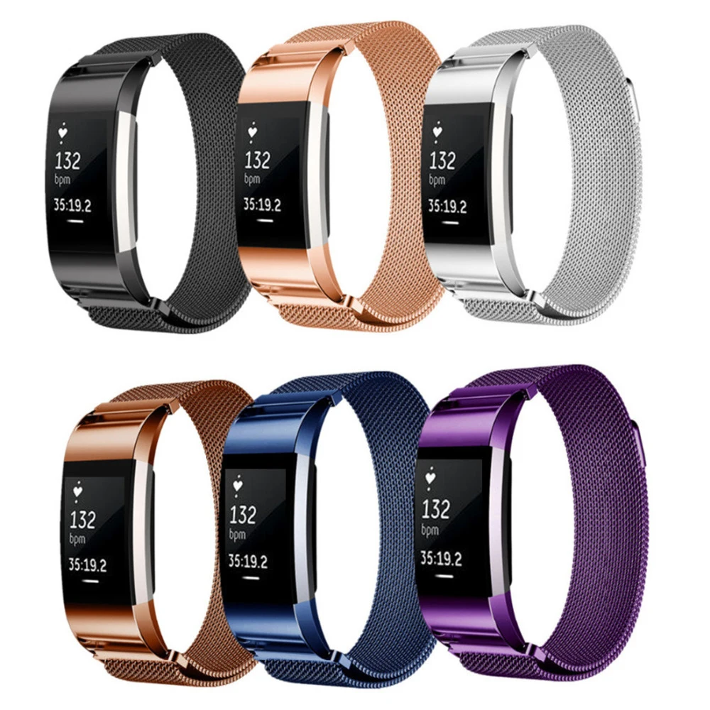 Миланская петля для Fitbit Charge 2 hr ремешок замены часов Ремешок correa браслет из