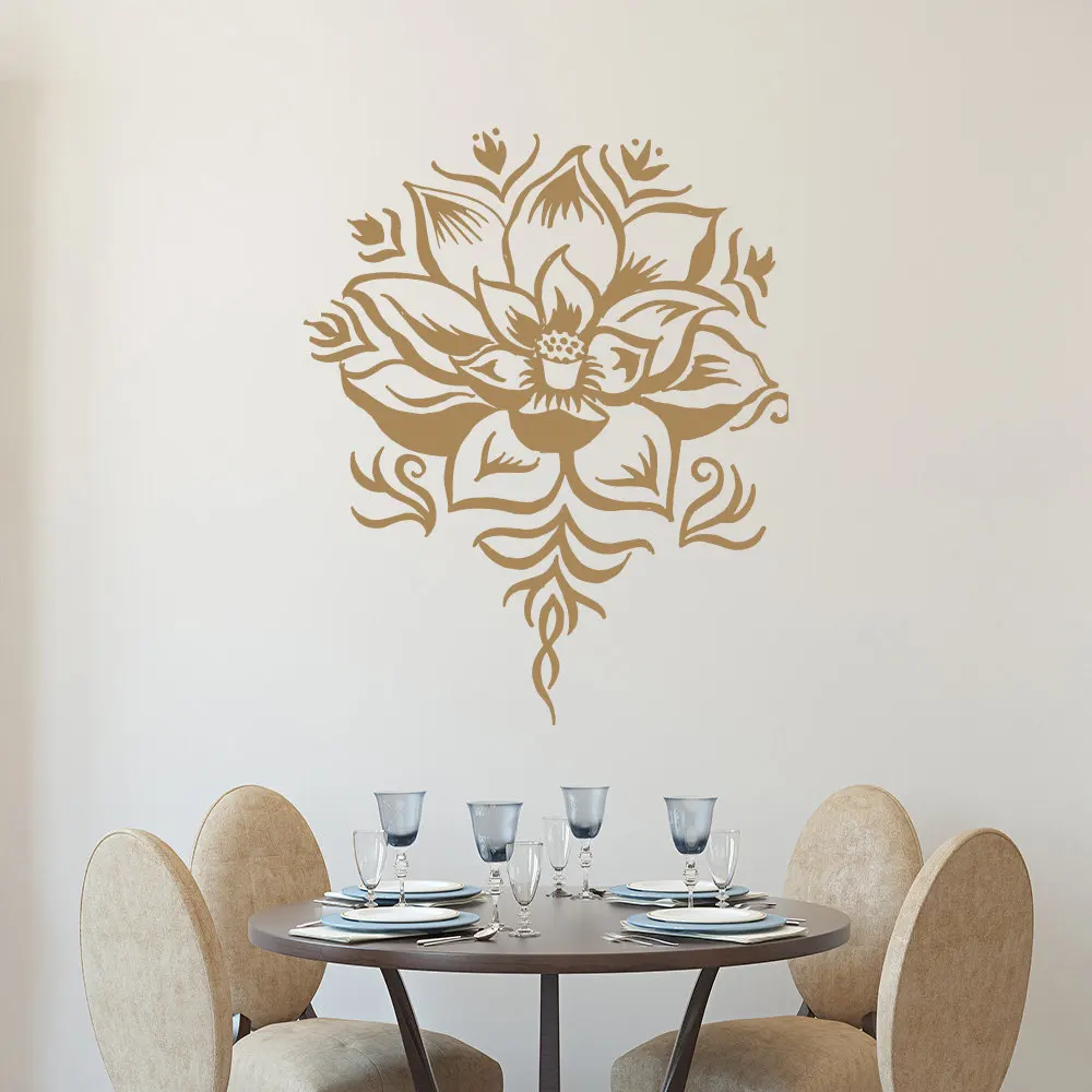 Buddha Mandala Flower Wall Decal Lotus Flower Pattern Wall Stickers Livingroom Art Mural Kitchen Decor Removable Home DecalSY103
Buddha Mandala Flower Wall Decal Lotus Flower Pattern Wall Stickers Livingroom Art Mural Kitchen Decor Removable Home DecalSY103