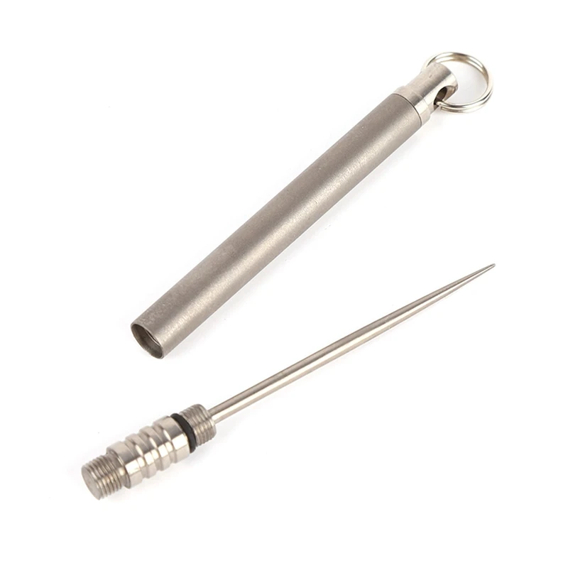 EDC Toothpick Holder Waterproof Portable Waterproof Metal Cans Free Combination Keychain Outdoor Camping Travel Tools
EDC Toothpick Holder Waterproof Portable Waterproof Metal Cans Free Combination Keychain Outdoor Camping Travel Tools