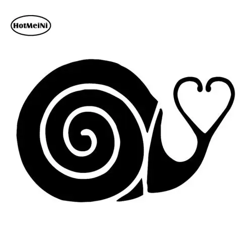 HotMeiNi Snail Heart Love Funny Cute Car Sticker Vinyl Decals For Window Bumper Laptop Motorcycle Black/Silver 15*9.7cm
HotMeiNi Snail Heart Love Funny Cute Car Sticker Vinyl Decals For Window Bumper Laptop Motorcycle Black/Silver 15*9.7cm