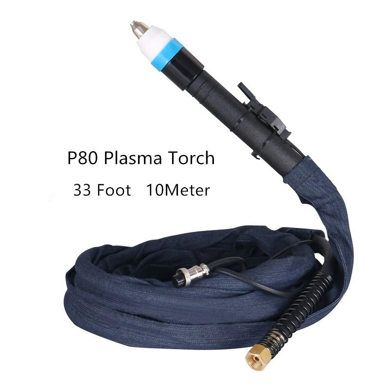 33foot 10meter P80 Straight handle Plasma cutter torch Plasma cutting gun cutting knife Straight handle torch complete
33foot 10meter P80 Straight handle Plasma cutter torch Plasma cutting gun cutting knife Straight handle torch complete