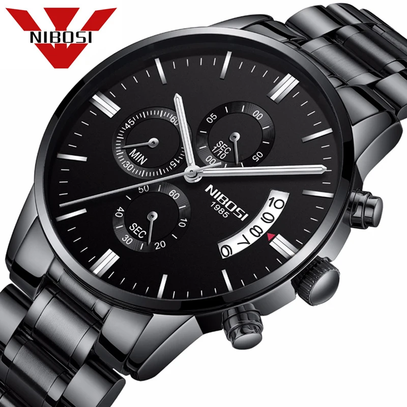 NIBOSI Luxury Business Men Quartz Watches Luminous Waterproof Military Sport Watch Male Wristwatches Relogio Masculino 2019 Hot
NIBOSI Luxury Business Men Quartz Watches Luminous Waterproof Military Sport Watch Male Wristwatches Relogio Masculino 2019 Hot