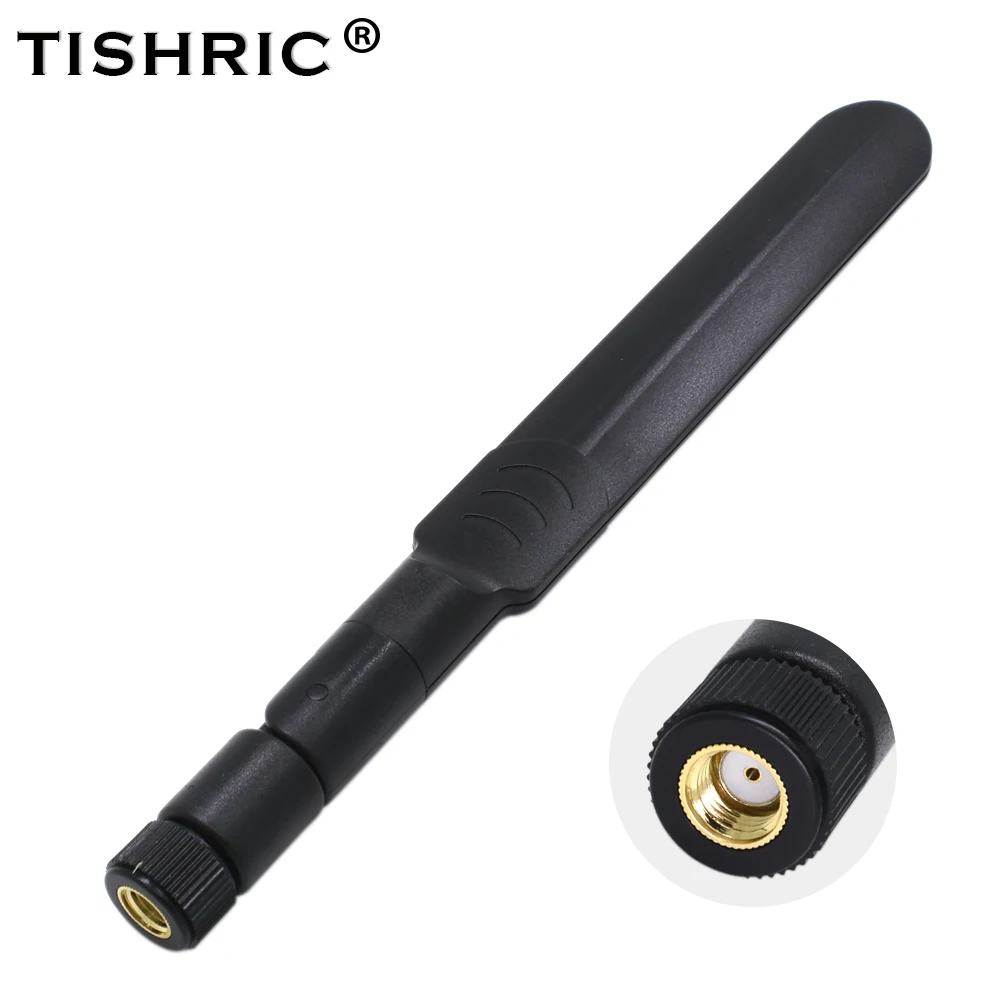 TISHRIC 10 шт. 2018 Paddle 3G 4G GSM LTE WIFI антенна Wi Fi 2 4 ghz 5 8 8dBi RP SMA разъем для беспроводной Wlan