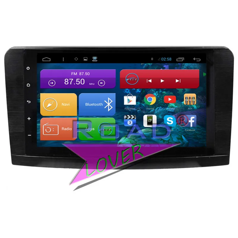 Roadlover Android 6.0 Car GPS Navigation Radio For Benz ML GL 2005 2006 2007 2008 2009 2010 2011 2012 Stereo Player 2 Din NO DVD
Roadlover Android 6.0 Car GPS Navigation Radio For Benz ML GL 2005 2006 2007 2008 2009 2010 2011 2012 Stereo Player 2 Din NO DVD