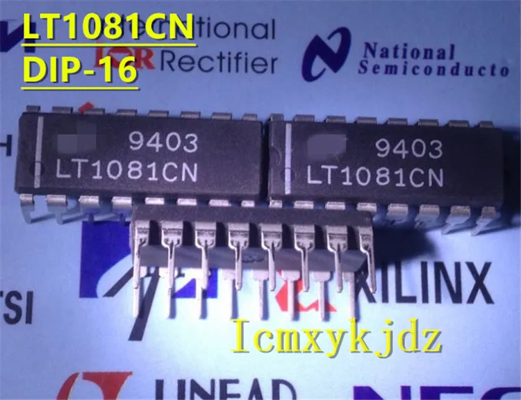 2Pcs/Lot , LT1081CN DIP-16 ,New Oiginal Product New original free shipping fast delivery
2Pcs/Lot , LT1081CN DIP-16 ,New Oiginal Product New original free shipping fast delivery