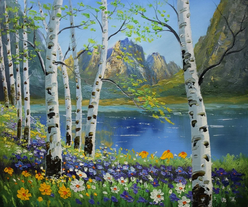 Hand Painted Oil Painting on Canvas Modern Abstract Tree Forest Landscape Canvas Painting Wall Art Picture for Home Decoration
Hand Painted Oil Painting on Canvas Modern Abstract Tree Forest Landscape Canvas Painting Wall Art Picture for Home Decoration