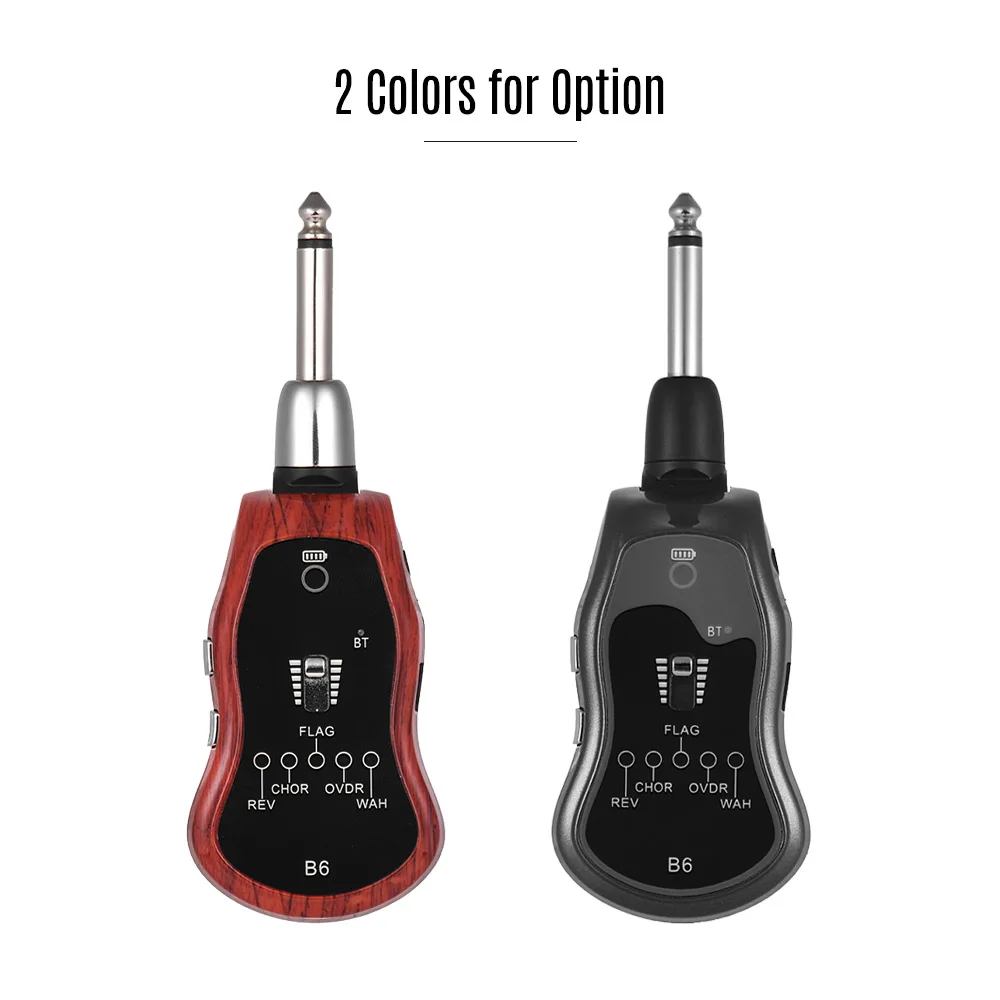 Portable Guitar Effectors Effect Synthesizer with 5 Effects(Reverb/Chorus/Flanger/Overdrive/Wow Wah) Built-in Rechargeable
Portable Guitar Effectors Effect Synthesizer with 5 Effects(Reverb/Chorus/Flanger/Overdrive/Wow Wah) Built-in Rechargeable