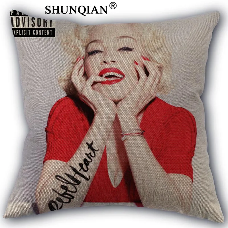 Custom Madonna Pillowcase office Wedding bedding couch Vintage pillow case/cover home decorative 45x45 One Side
Custom Madonna Pillowcase office Wedding bedding couch Vintage pillow case/cover home decorative 45x45 One Side
