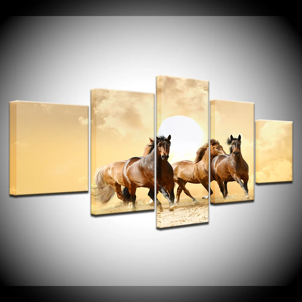 Running Horses Scenery Wall Art Modular Pictures Sunset Animal Landscape Paintings On The Wall Animals Posters For Home Decor
Running Horses Scenery Wall Art Modular Pictures Sunset Animal Landscape Paintings On The Wall Animals Posters For Home Decor