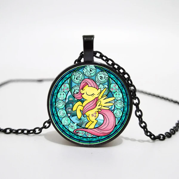 My Little Horse Baoli Poni Princess Necklace Rainbow Horse Art Photo Glass Dome Girls Children Necklace Cartoon Jewelry
My Little Horse Baoli Poni Princess Necklace Rainbow Horse Art Photo Glass Dome Girls Children Necklace Cartoon Jewelry