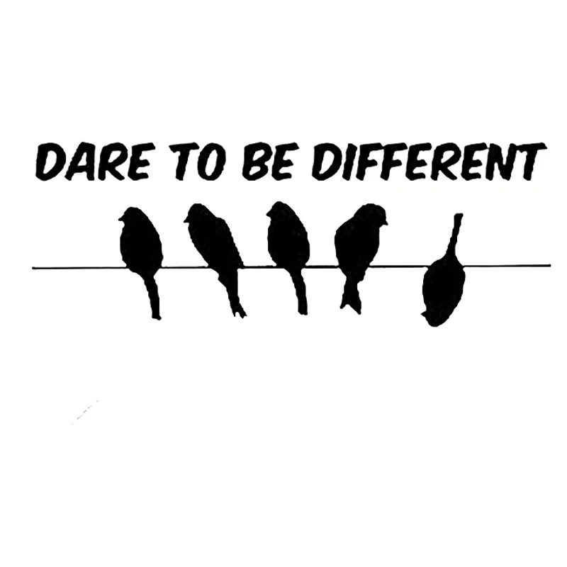 Dare To Be Different Car Bumper Sticker Funny Drift Jdm Checkered Flags Windshield Sticker
Dare To Be Different Car Bumper Sticker Funny Drift Jdm Checkered Flags Windshield Sticker