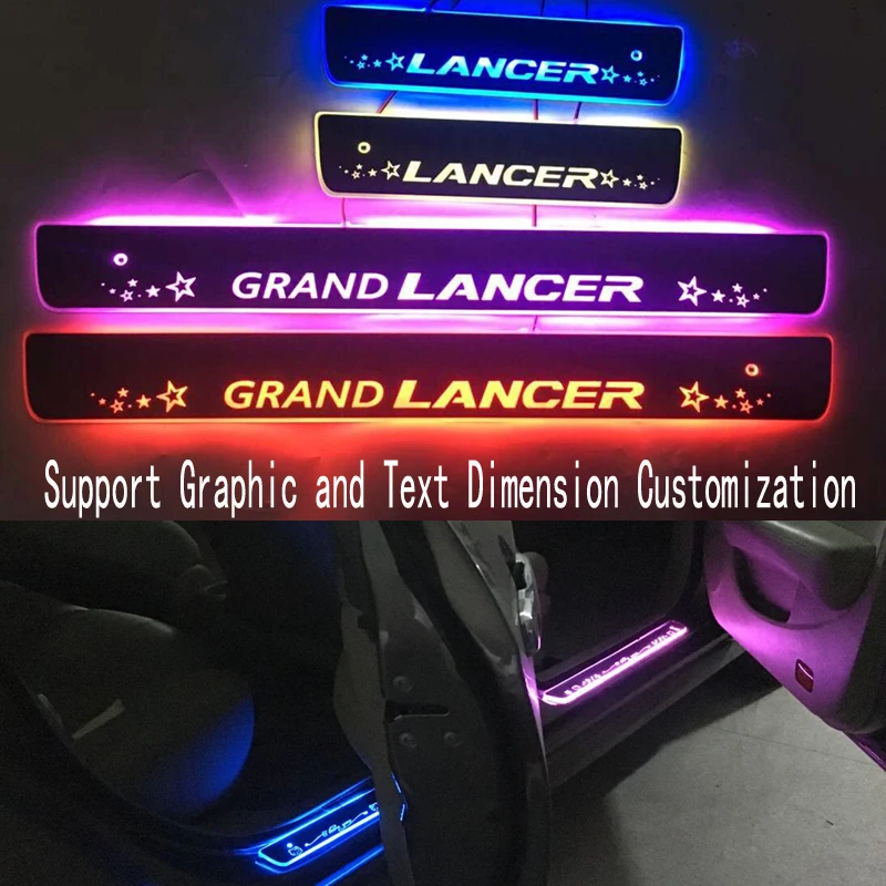 For LANCER Door Dynamic LED Lamp Scuff Plate Welcome Pedal Car Styling Twinkle door sills lighting FOR MITSUBISHI GRAND LANCER
For LANCER Door Dynamic LED Lamp Scuff Plate Welcome Pedal Car Styling Twinkle door sills lighting FOR MITSUBISHI GRAND LANCER
