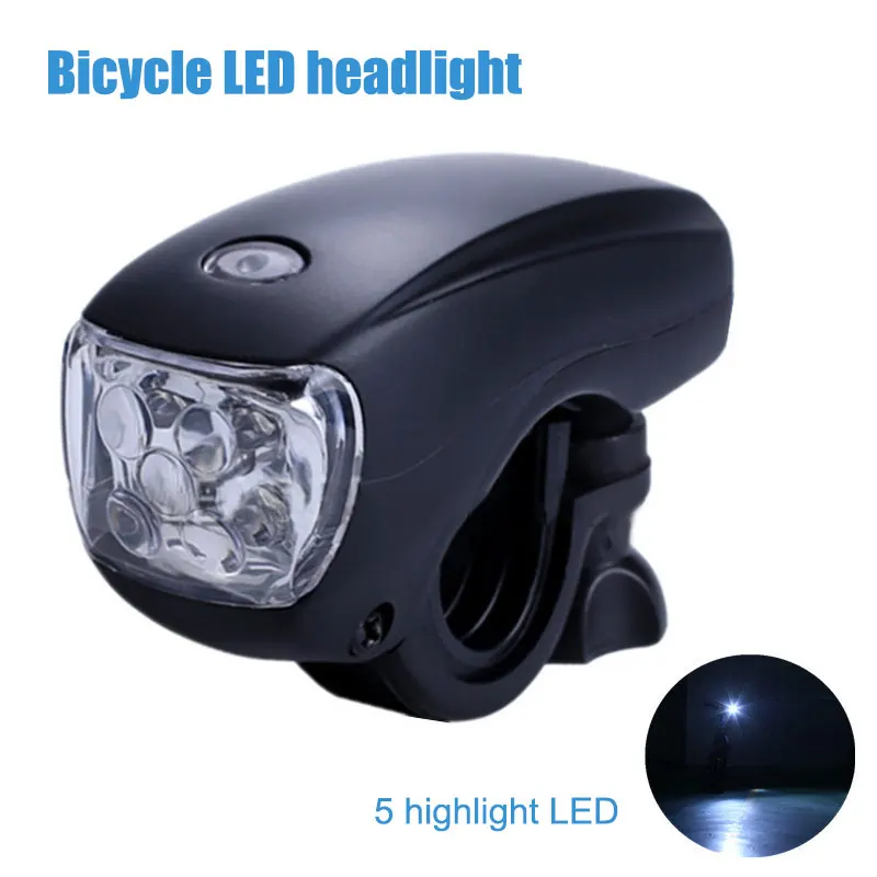 5 LED Cycling Bike Bicycle Super Bright Light Front Head 3 Modes Lamp Waterproof Safety Warning Flashlight WHShopping
5 LED Cycling Bike Bicycle Super Bright Light Front Head 3 Modes Lamp Waterproof Safety Warning Flashlight WHShopping