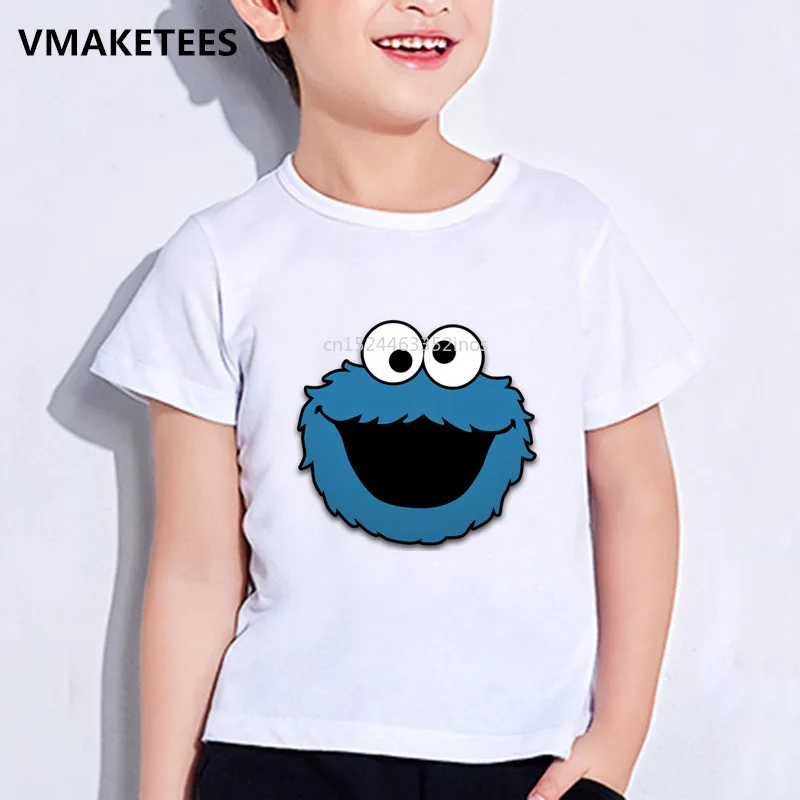 Kids Summer Girls & Boys T shirt The Sesame Street COOKIE MONSTER Cartoon Print Children's T-shirt Funny Baby Clothes,ooo2412
Kids Summer Girls & Boys T shirt The Sesame Street COOKIE MONSTER Cartoon Print Children's T-shirt Funny Baby Clothes,ooo2412