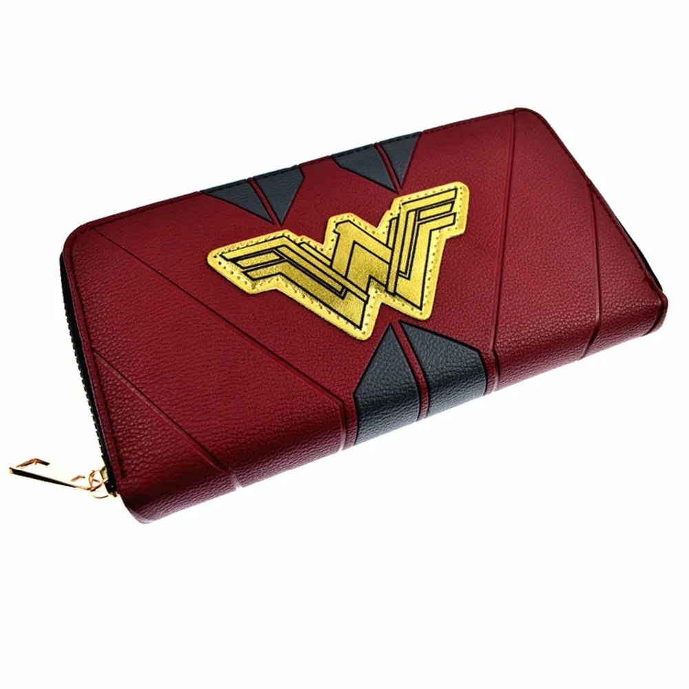 Новое поступление Длинный кошелек DC Wonder Женский для молодых женщин женские