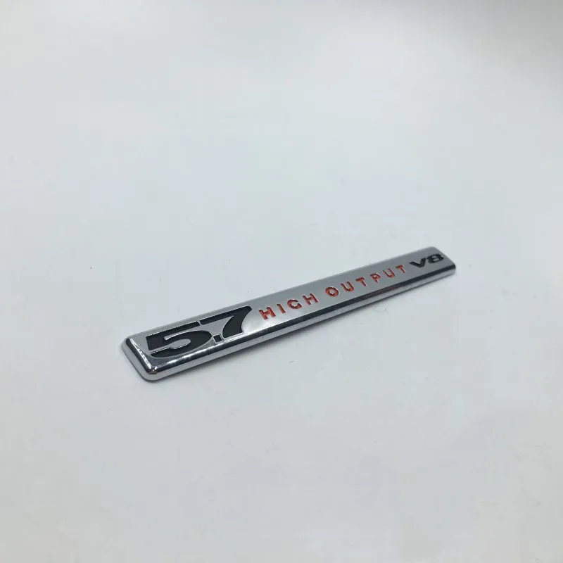 NEW Style 5.7 High Output V8 Emblem Rear Logo Car Stickers Side door Fender Decals For Cheverolet
NEW Style 5.7 High Output V8 Emblem Rear Logo Car Stickers Side door Fender Decals For Cheverolet