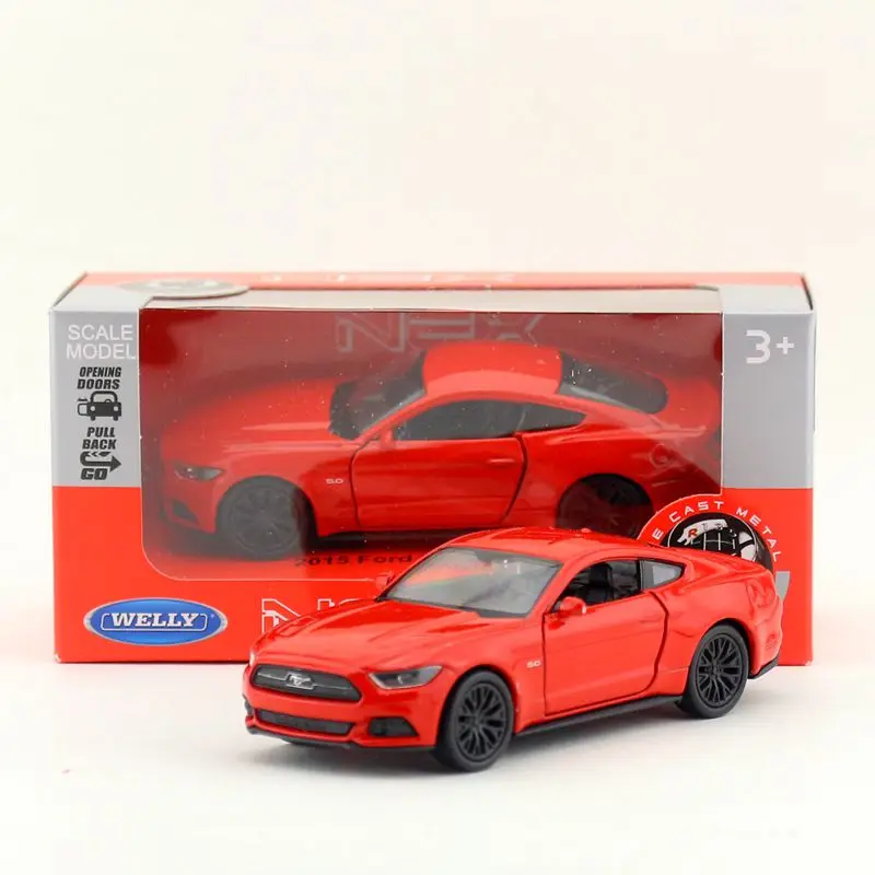 WELLY Toy/Diecast Vehicle Model/1:36 Scale/2015 Ford Mustang GT Super/Pull Back Car/Educational Collection/Gift/Children
WELLY Toy/Diecast Vehicle Model/1:36 Scale/2015 Ford Mustang GT Super/Pull Back Car/Educational Collection/Gift/Children