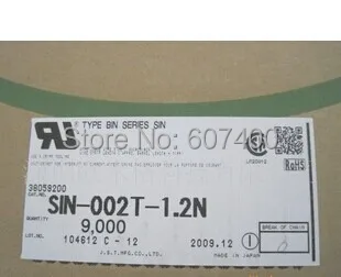 SIN-002T-1.2N Terminal Connectors Terminals housings 100% new and original parts
SIN-002T-1.2N Terminal Connectors Terminals housings 100% new and original parts