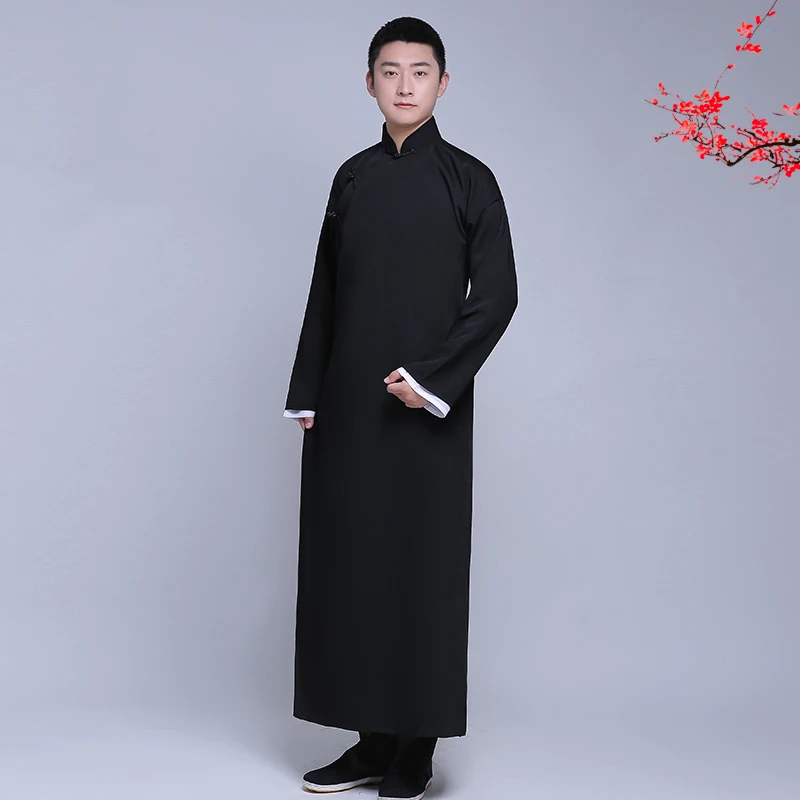 New arrival male cheongsam Chinese style costume cotton Male Mandarin jacket long gown traditional Chinese Tang suit dress men
New arrival male cheongsam Chinese style costume cotton Male Mandarin jacket long gown traditional Chinese Tang suit dress men