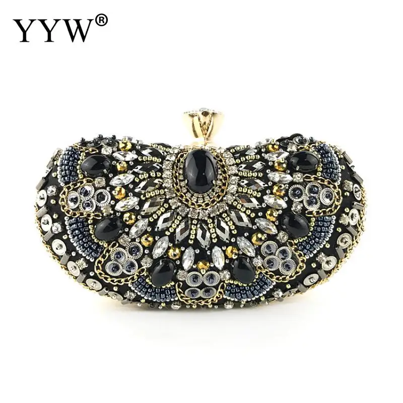 Women Diamonds Rhinestone Crystal Evening Handbags Wedding Party Ladies Small Mini Box Clutch Shoulder Bag Bolsa Feminina
Women Diamonds Rhinestone Crystal Evening Handbags Wedding Party Ladies Small Mini Box Clutch Shoulder Bag Bolsa Feminina