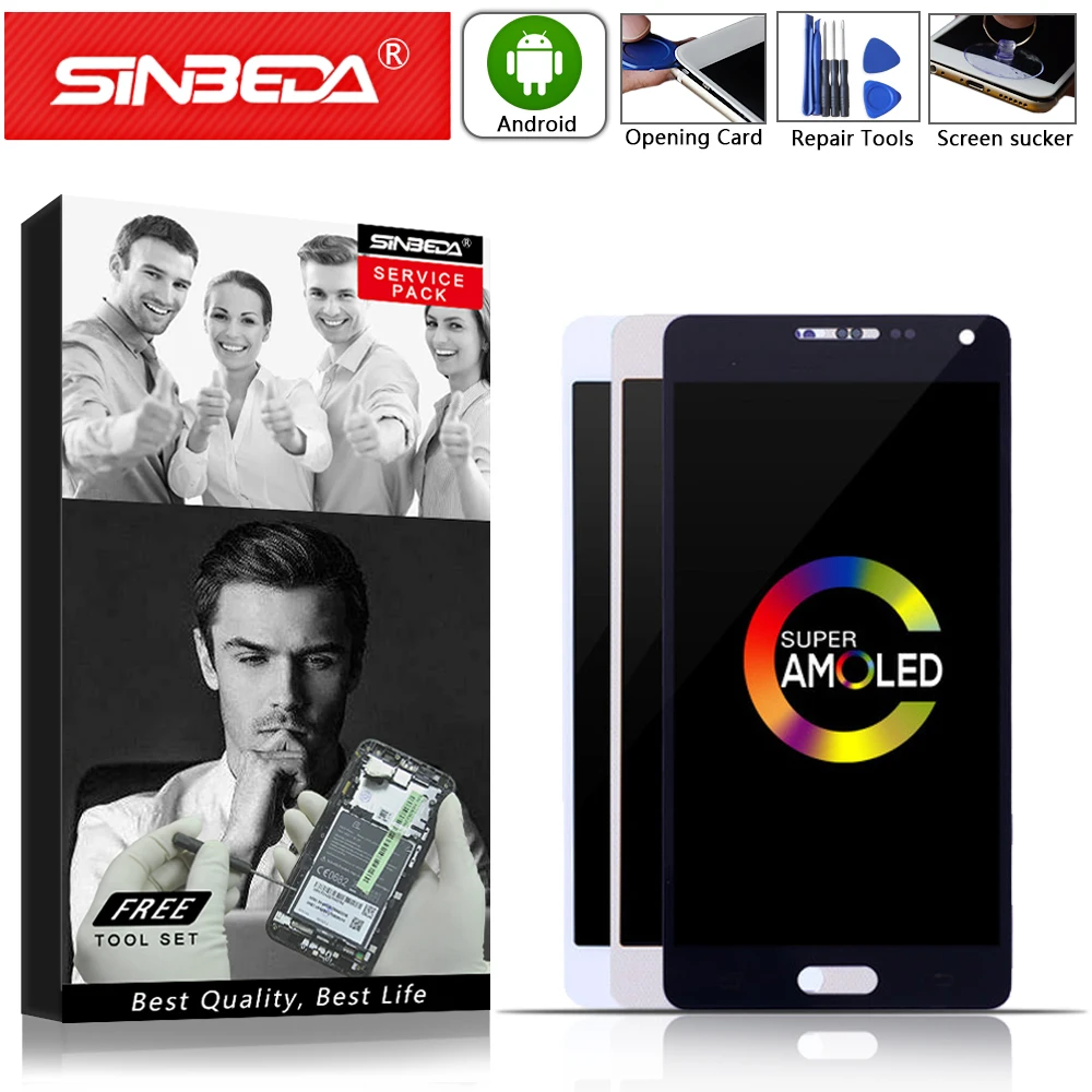 Супер AMOLED 5,0 "запасные части для SAMSUNG Galaxy A5 2015 A500 A500FU A500F A500M LCD сенсорный экран Замена дисплея сборка #
Супер AMOLED 5,0 "запасные части для SAMSUNG Galaxy A5 2015 A500 A500FU A500F A500M LCD сенсорный экран Замена дисплея сборка #