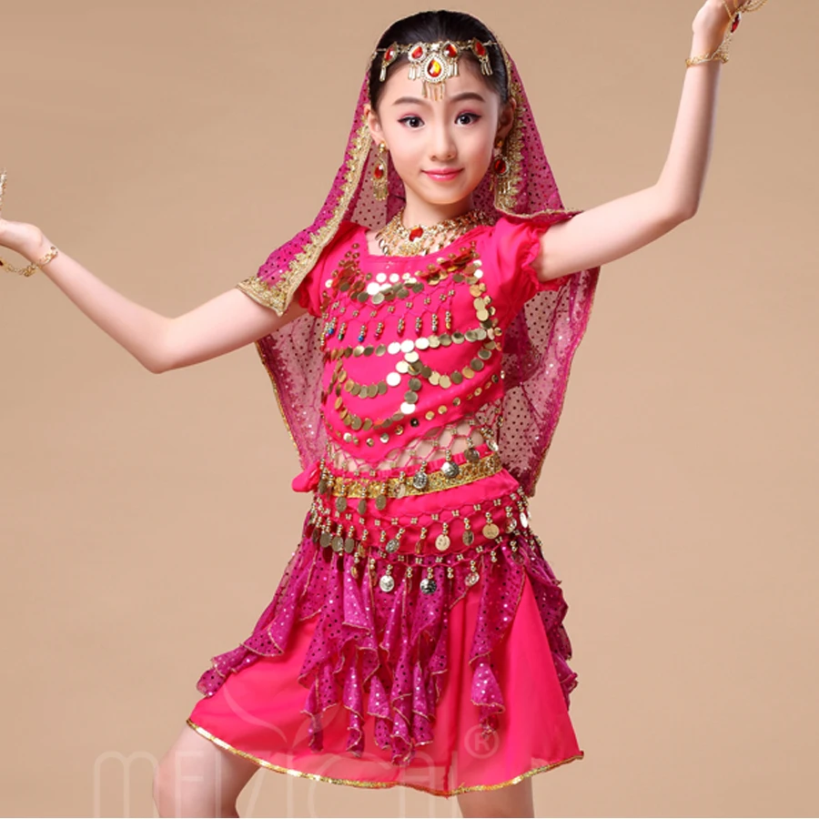 2017 Girls Belly Dance Costume Set 5 Pcs Kids Indian Dance Costumes Children Vestido Indiano Clothing For Belly Dancing DQ2019
2017 Girls Belly Dance Costume Set 5 Pcs Kids Indian Dance Costumes Children Vestido Indiano Clothing For Belly Dancing DQ2019