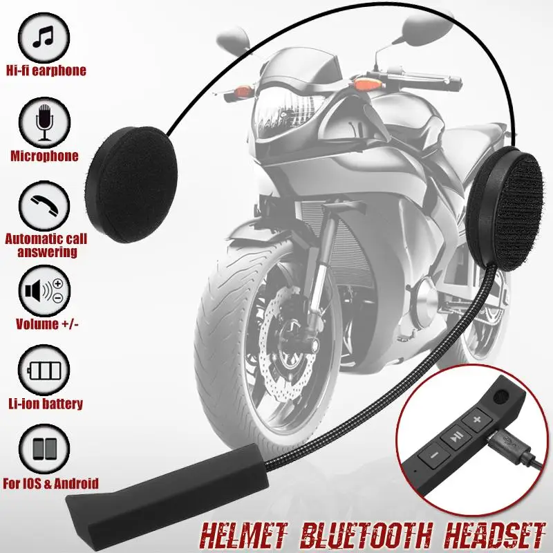 Motorcycle Wireless bluetooth Helmet Headset Helmet Intercom Speaker with Microphone Handsfree Stereo Headphones Earphone
Motorcycle Wireless bluetooth Helmet Headset Helmet Intercom Speaker with Microphone Handsfree Stereo Headphones Earphone