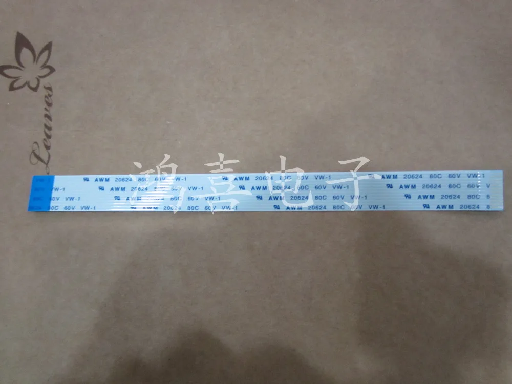 New AWM 20624 80C 60V VW-1 FFC FPC Flexible Cable 1.0mm Pitch 13Pins Length 180mm Forward Wholesale 
New AWM 20624 80C 60V VW-1 FFC FPC Flexible Cable 1.0mm Pitch 13Pins Length 180mm Forward Wholesale