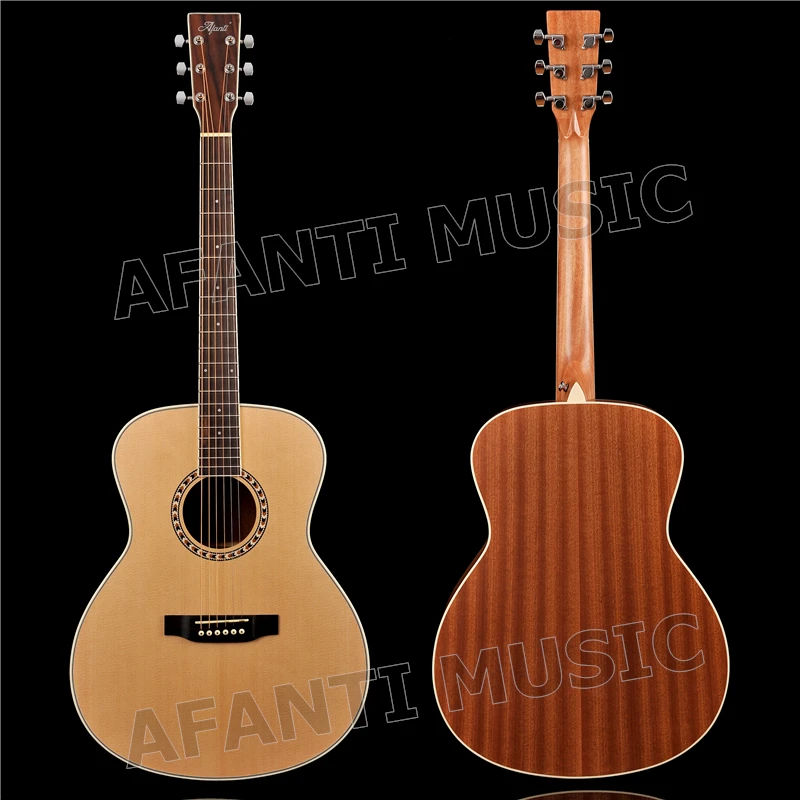 41 inch Acoustic/ Solid Spruce top / Sapele back and sides/ AFANTI Acoustic guitar (AFA-909)
41 inch Acoustic/ Solid Spruce top / Sapele back and sides/ AFANTI Acoustic guitar (AFA-909)