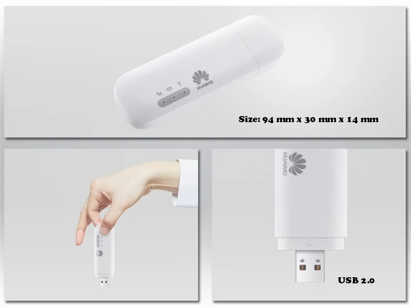 Разблокированный модем Huawei E8372 150 Мбит/с Wi Fi роутер 4G LTE Wifi + 2 антенны|3G модемы| |