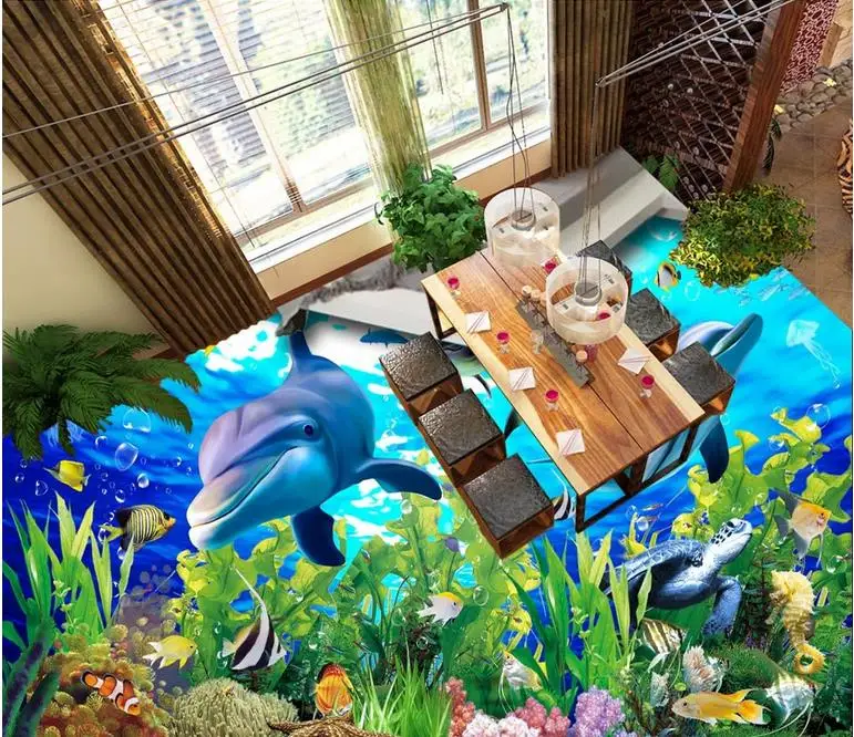Пользовательские 3D напольные обои Ocean World гостиная 3D напольные самоклеящиеся Фотообои
Пользовательские 3D напольные обои Ocean World гостиная 3D напольные самоклеящиеся Фотообои
