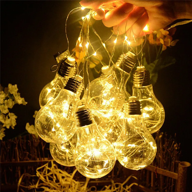 100 LEDs 10 Bulbs Outdoor Solar Lamp Copper Wire String Lights LED 3M Waterproof Garden Solar Light Fairy Holiday Decor Light
100 LEDs 10 Bulbs Outdoor Solar Lamp Copper Wire String Lights LED 3M Waterproof Garden Solar Light Fairy Holiday Decor Light