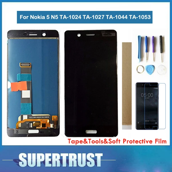 5,2 дюйма для Nokia 5 N5 TA-1024 TA-1027 TA-1044 TA-1053 TA-1008 TA-ЖК-дисплей + кодирующий преобразователь сенсорного экрана в сборе черный цвет с набором
5,2 дюйма для Nokia 5 N5 TA-1024 TA-1027 TA-1044 TA-1053 TA-1008 TA-ЖК-дисплей + кодирующий преобразователь сенсорного экрана в сборе черный цвет с набором