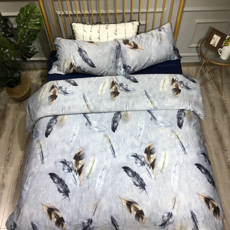 Autumn Winter egyptian cotton Bedding Set Printed Flat Bed Sheet Duvet Cover Bed Sheet Pillowcase King Queen 4pcs #a
Autumn Winter egyptian cotton Bedding Set Printed Flat Bed Sheet Duvet Cover Bed Sheet Pillowcase King Queen 4pcs #a
