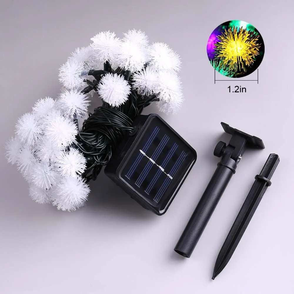 4.8M 20Leds 7m 50Leds Snowball String Lights for Holidays Wedding Parties Events Xmas Easter Christmas Decoration
4.8M 20Leds 7m 50Leds Snowball String Lights for Holidays Wedding Parties Events Xmas Easter Christmas Decoration