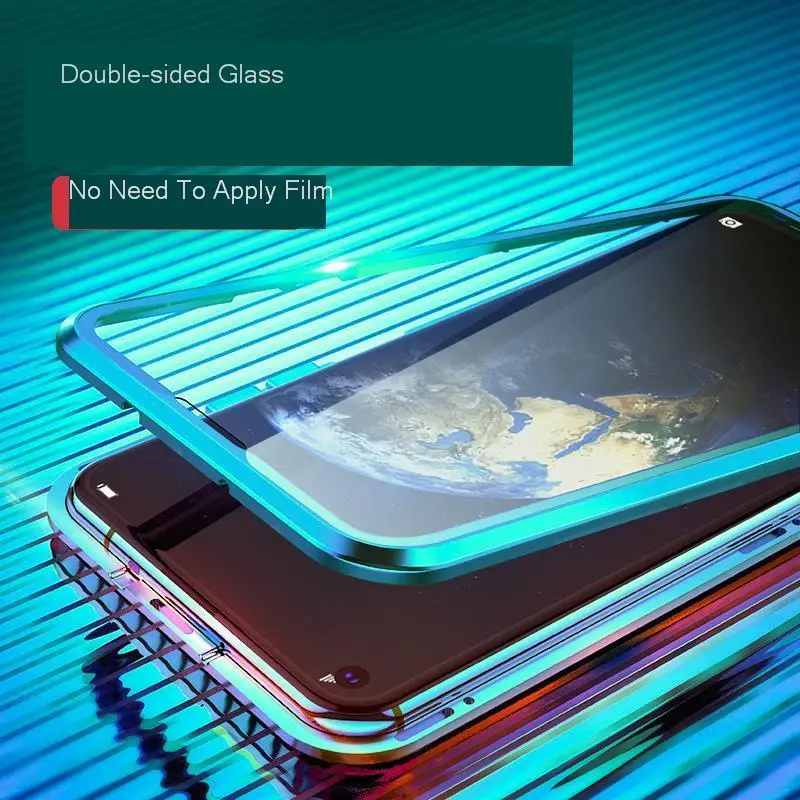 Full Body Cover Case For Huawei honor 20 pro Cover Magnetic Case For honor 20i v20 Case Front+Back double-sided metal Glass Case
Full Body Cover Case For Huawei honor 20 pro Cover Magnetic Case For honor 20i v20 Case Front+Back double-sided metal Glass Case