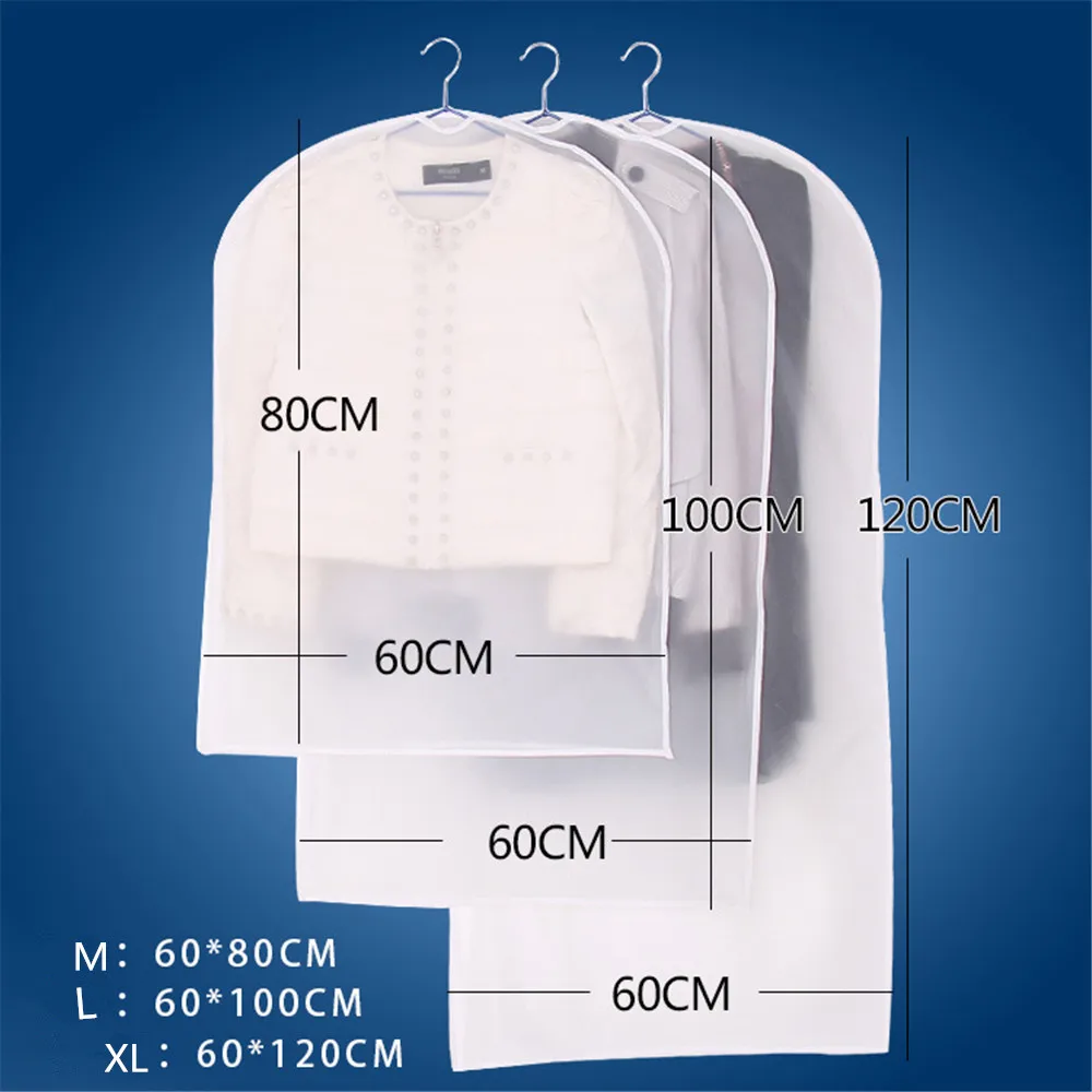 Clothing Covers Clear Suit Bag Moth Proof Garment Bags Breathable Zipper Dust Cover Storage For Dance Clothes
Clothing Covers Clear Suit Bag Moth Proof Garment Bags Breathable Zipper Dust Cover Storage For Dance Clothes