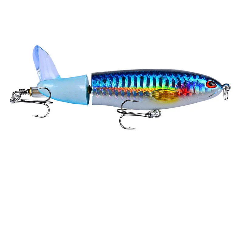 1 Pcs 15G/10CM With Propeller Topwater Fishing Lure Artificial Bait Hard Plopper Soft Rotating Tail Fishing Tackle
1 Pcs 15G/10CM With Propeller Topwater Fishing Lure Artificial Bait Hard Plopper Soft Rotating Tail Fishing Tackle