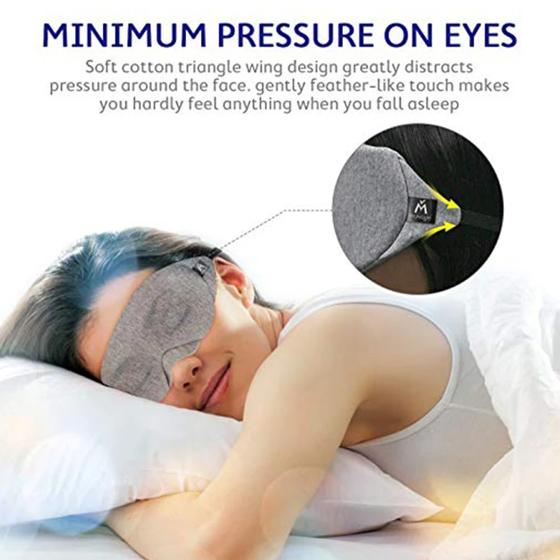 3D Eye Cover Sleeping Mask Eyeshade Travel Office Sleep Women Men Goggles Breathable Soft Adjustable Eyepatch Black Blindfold
3D Eye Cover Sleeping Mask Eyeshade Travel Office Sleep Women Men Goggles Breathable Soft Adjustable Eyepatch Black Blindfold