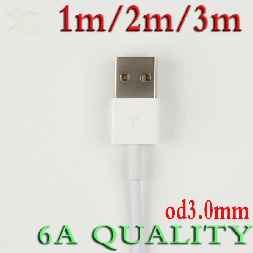 More copper IOS thick USB Data fast Charger Cable line For iPhone 8 7 iphone 6s plus 5 5s od3.0 metal mesh 1m 2m 3m 300 pcs
More copper IOS thick USB Data fast Charger Cable line For iPhone 8 7 iphone 6s plus 5 5s od3.0 metal mesh 1m 2m 3m 300 pcs