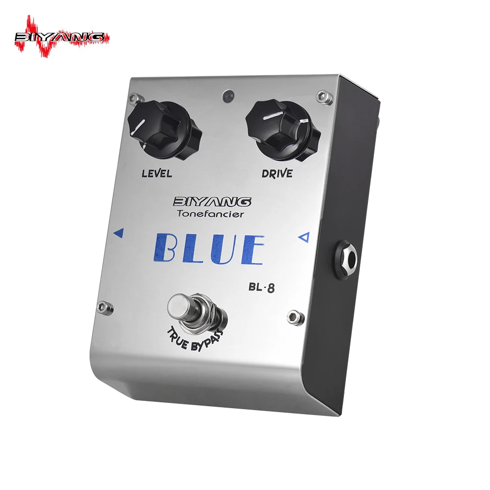 BIYANG BL-8 Tonefacier Series Guitar Pedal Blues Overdrive Guitar Effect Pedal True Bypass Full Metal Shell Guitar Accessories
BIYANG BL-8 Tonefacier Series Guitar Pedal Blues Overdrive Guitar Effect Pedal True Bypass Full Metal Shell Guitar Accessories