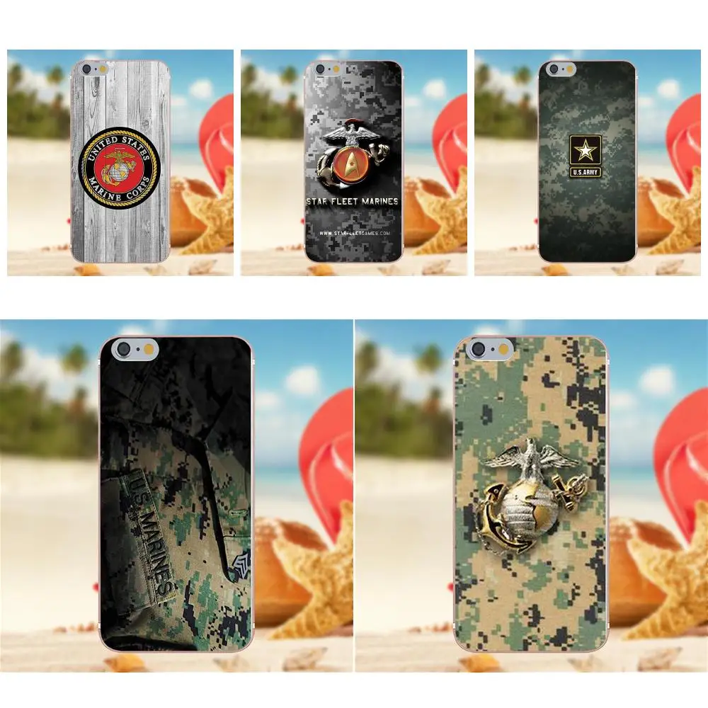 Oedmeb морская пехота USMC камуфляжный чехол для Xiao mi Red 5 4A 3 3S Pro 4 4i 5S Max x 2 Note Plus |