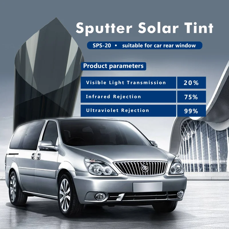HOHOFILM 1.52x30m Sputter Solar tint low reflective window film UV rejection heat insulaiton for car window building glass
HOHOFILM 1.52x30m Sputter Solar tint low reflective window film UV rejection heat insulaiton for car window building glass