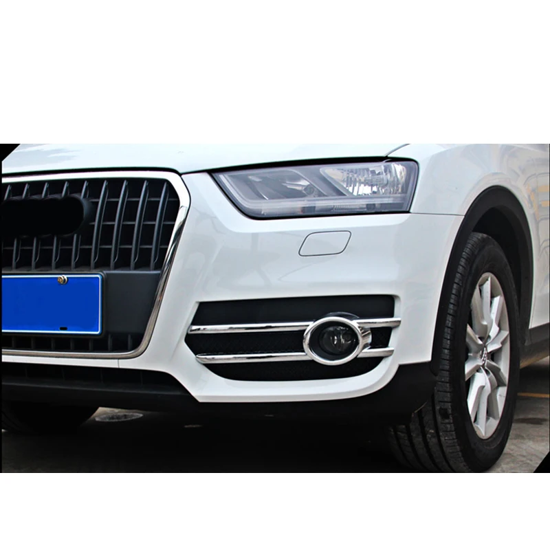 2x Chrome Front Bumper Fog Light LAMP Panel Cover Trim Granish For Audi Q3 2015
2x Chrome Front Bumper Fog Light LAMP Panel Cover Trim Granish For Audi Q3 2015