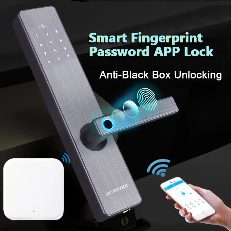 Приложение Cotrol Doorlock Bluetooth Wifi шлюз блокировка отпечатков пальцев Смарт квартира