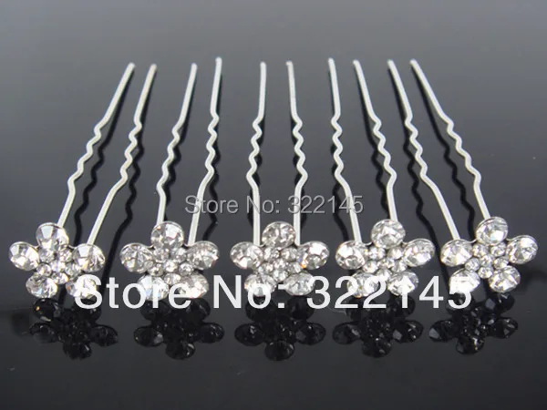 New Fashion 60 Pcs Wedding Bridal Ctystal Flower Silver-plated Hair Pins Hair Clip Hair Jewelry Accessories Ornaments
New Fashion 60 Pcs Wedding Bridal Ctystal Flower Silver-plated Hair Pins Hair Clip Hair Jewelry Accessories Ornaments