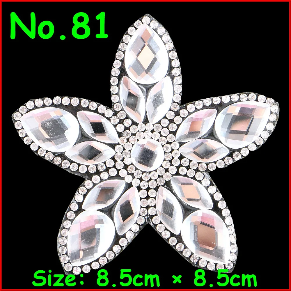 1 Pcs/Lot Flower Motif Rhinestones Crystal Motif Appliques Iron On Patches For Women Bride Wedding Dress Kid Clothes DIY Garment
1 Pcs/Lot Flower Motif Rhinestones Crystal Motif Appliques Iron On Patches For Women Bride Wedding Dress Kid Clothes DIY Garment