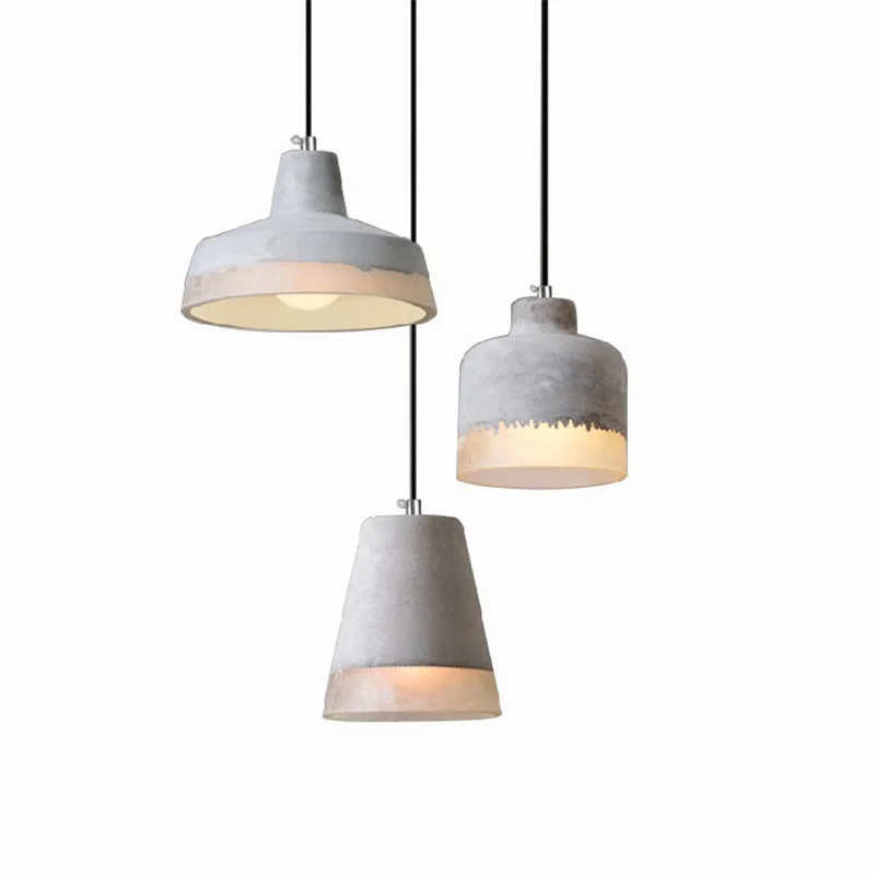 Retro industrial wind cement Pendant Lights simple creative personality retro restaurant light cafe bar table lamps WF4201028
Retro industrial wind cement Pendant Lights simple creative personality retro restaurant light cafe bar table lamps WF4201028