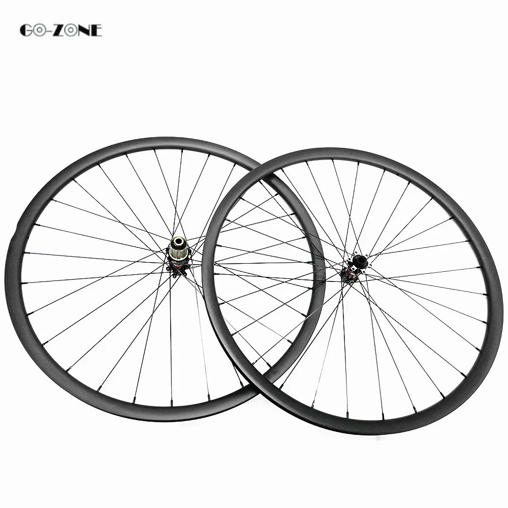 27.5er mtb disc wheels XC/AM 37x24mm tubeless mountain bike wheel with novatec D411SB D412SB 100x15 142x12 650B carbon wheelset
27.5er mtb disc wheels XC/AM 37x24mm tubeless mountain bike wheel with novatec D411SB D412SB 100x15 142x12 650B carbon wheelset