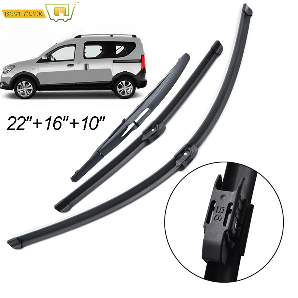 Misima Windshield Windscreen Wiper Blades Kit For Dacia Renault Dokker Front Rear Window Wiper Set 2016 2017 2018 2019 2020
Misima Windshield Windscreen Wiper Blades Kit For Dacia Renault Dokker Front Rear Window Wiper Set 2016 2017 2018 2019 2020